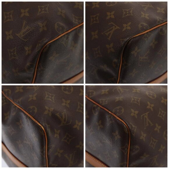 LOUIS VUITTON Monogram Keepall Bandouliere 55 Boston Bag M41414 LV Auth 88923 - Picture 14 of 16